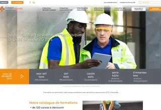 Site réalisé avec le CMS Joomla.